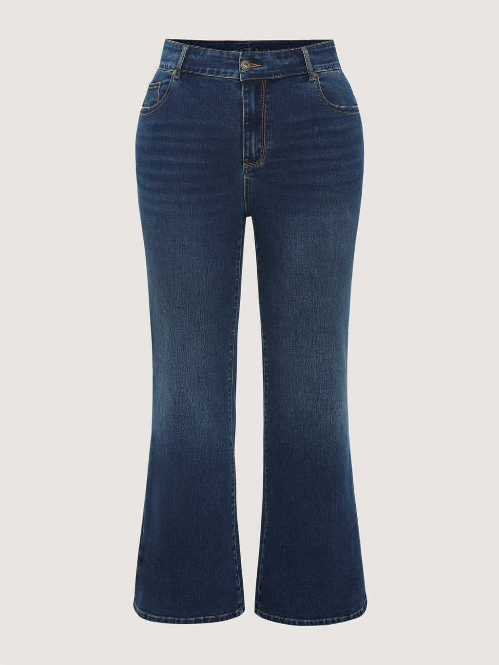 Stretch Vintage Retro Bootcut Jeans