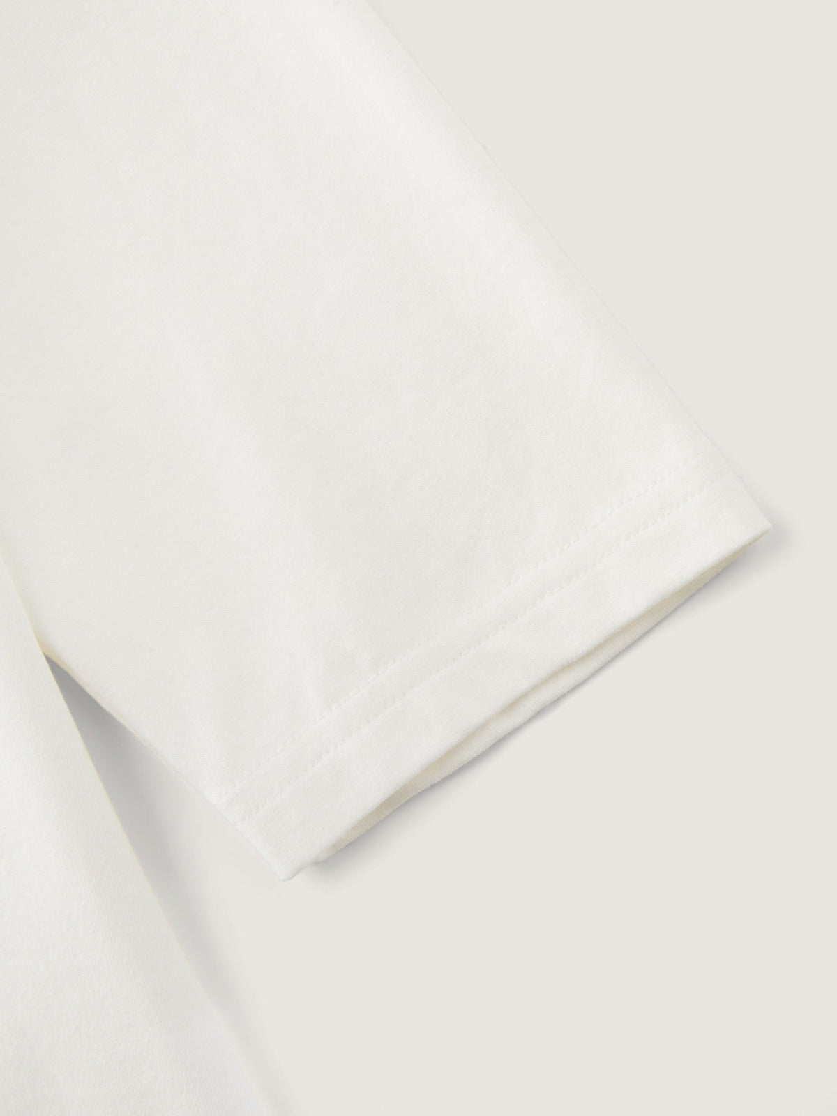 Cotton Stretch V‑Neck Long Sleeve T‑Shirt