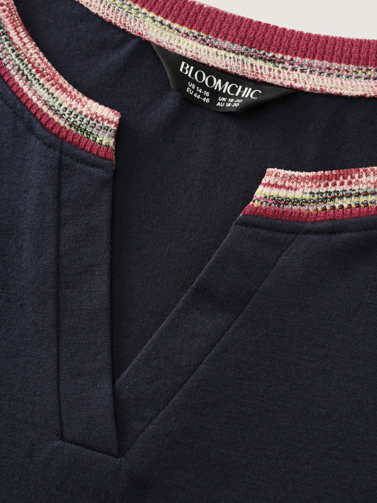 Supersoft Color Block Striped Raglan Sleeve T-Shirt