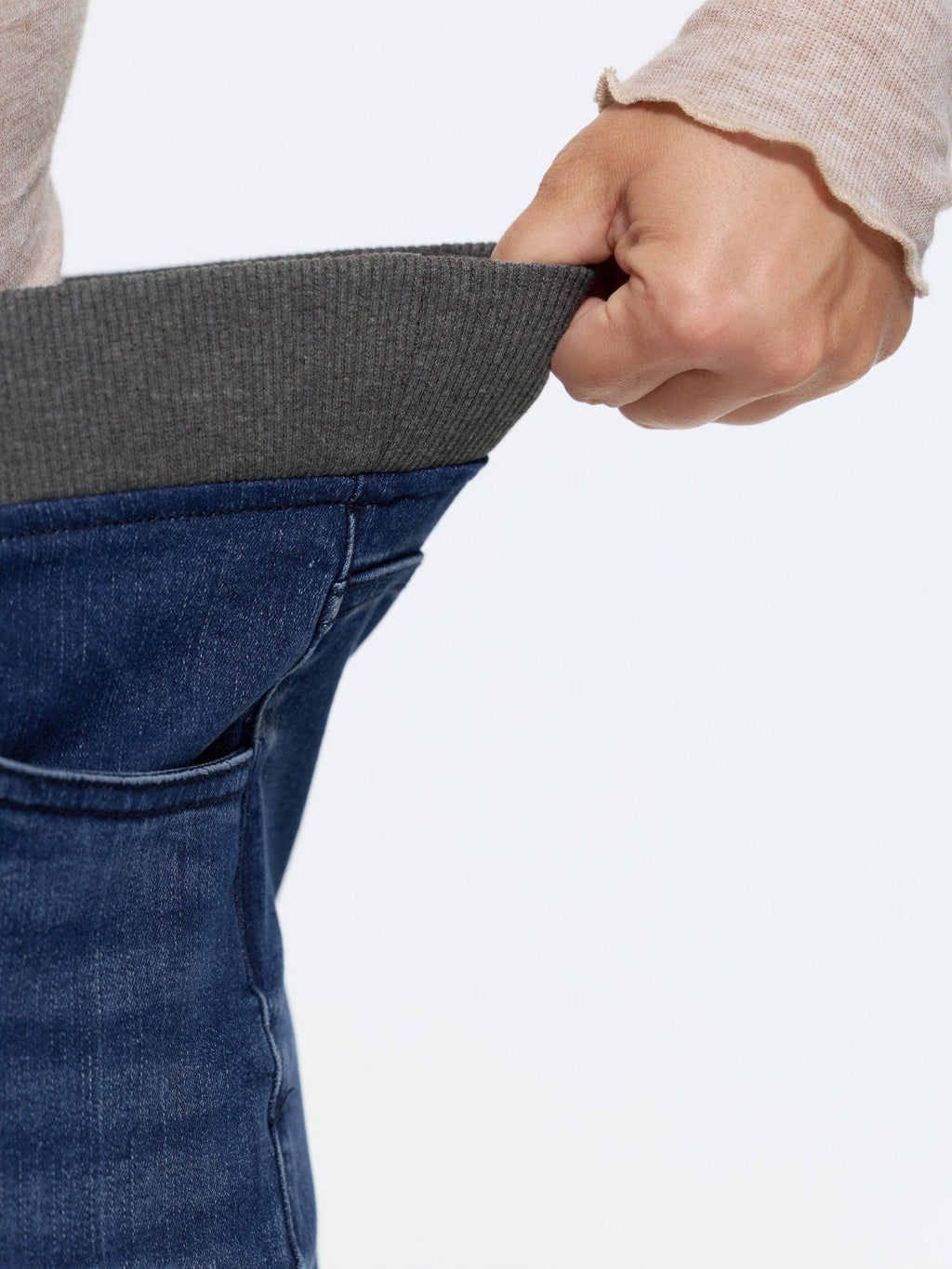 Pull-On High-Rise Skinny-Fit Jeans