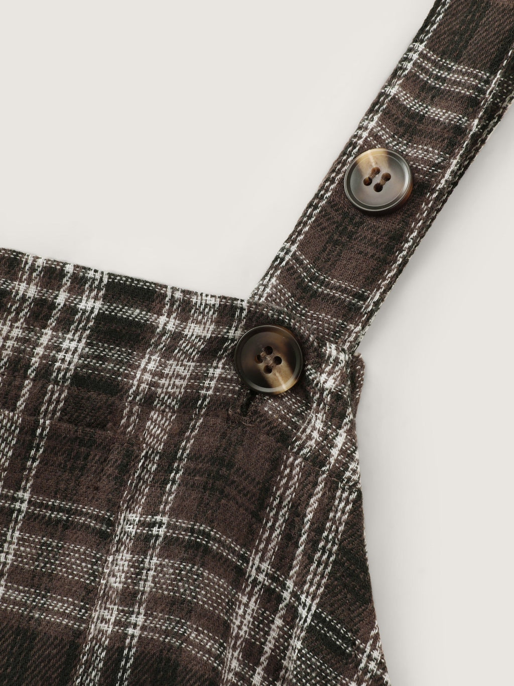 Plaid Adjustable Strap Sleeveless Wide Leg Jumpsuit