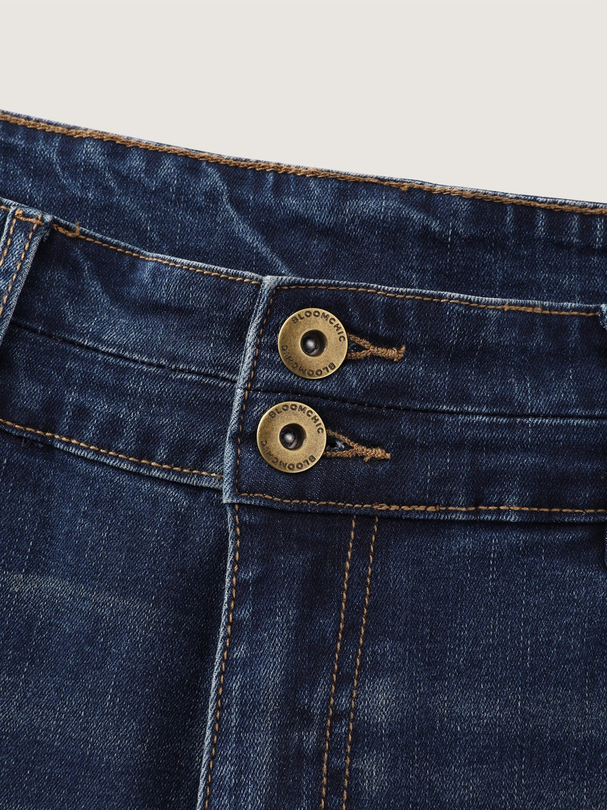 Stretchy Pocket Bootcut Jeans