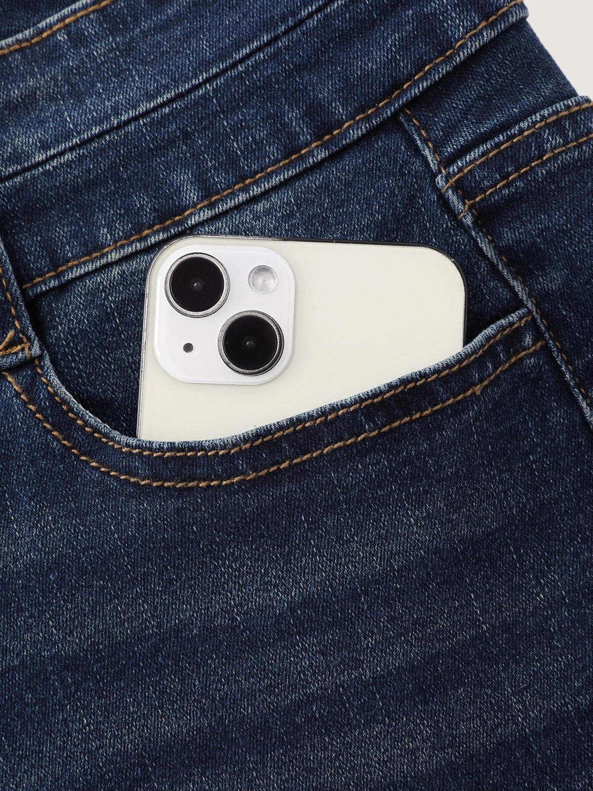 Stretchy Pocket Bootcut Jeans