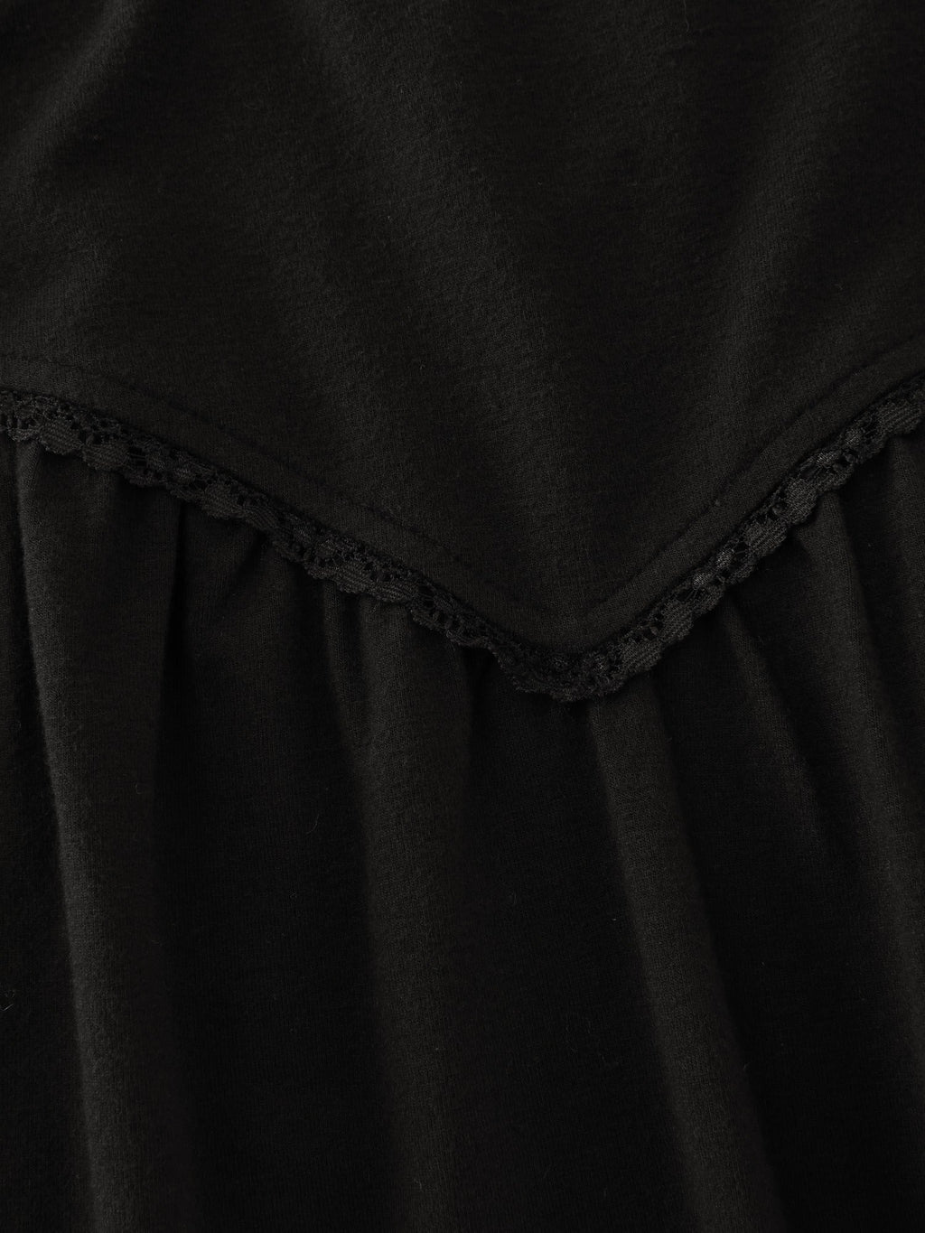 Supersoft Round Neck Lace Detail Tank Top