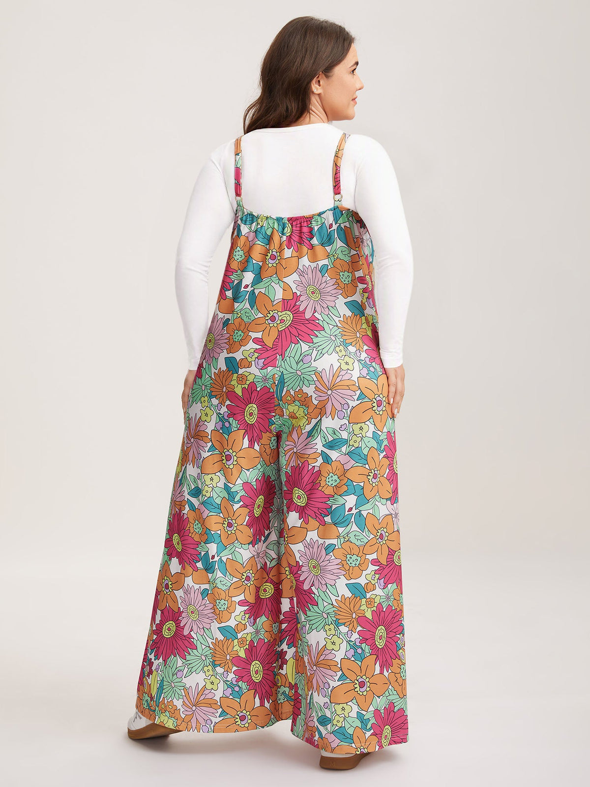 Vivid Groove Stretchy Adjustable Jumpsuit