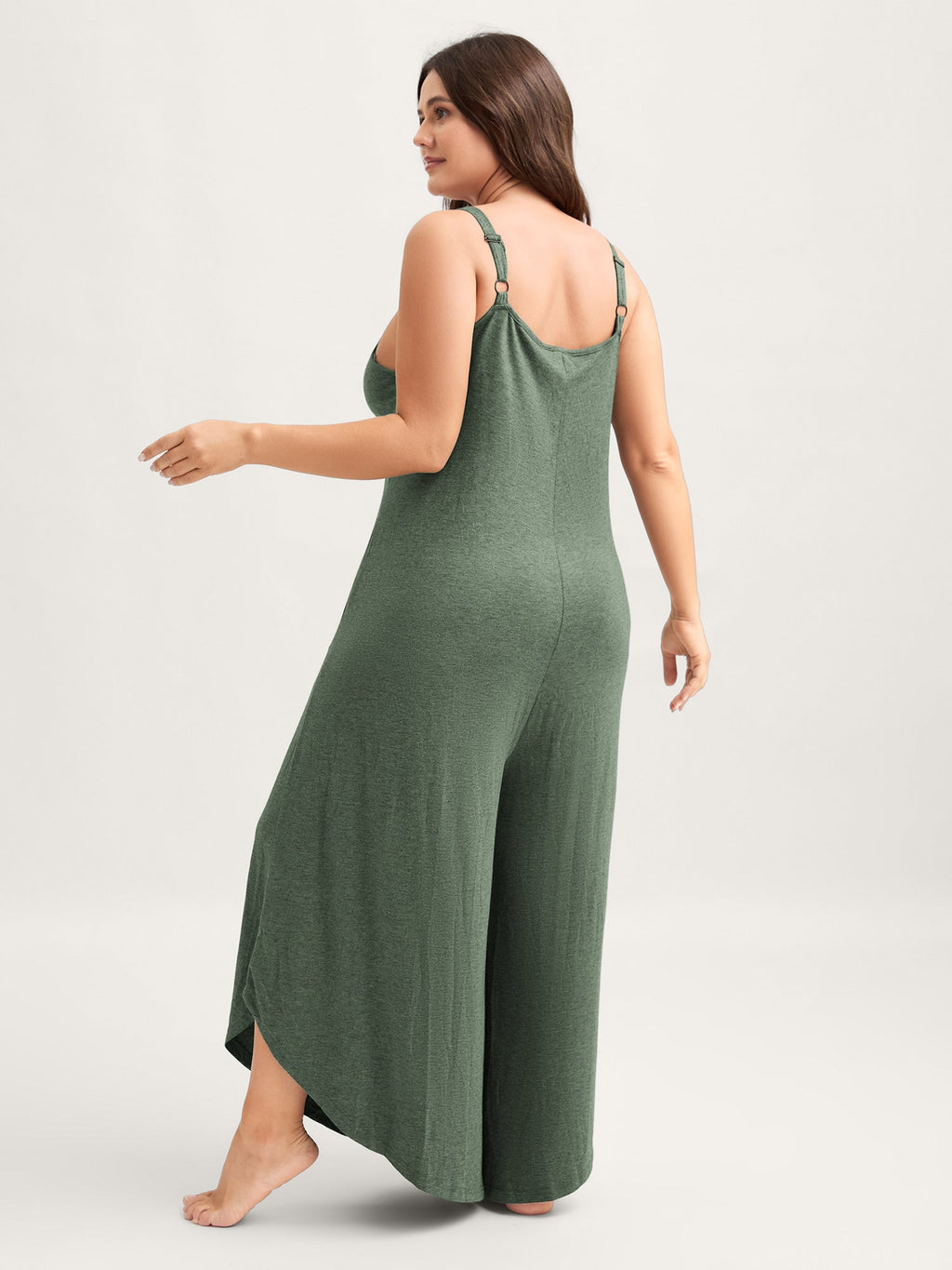 Supersoft Wide-Leg Cami Lounge Jumpsuit