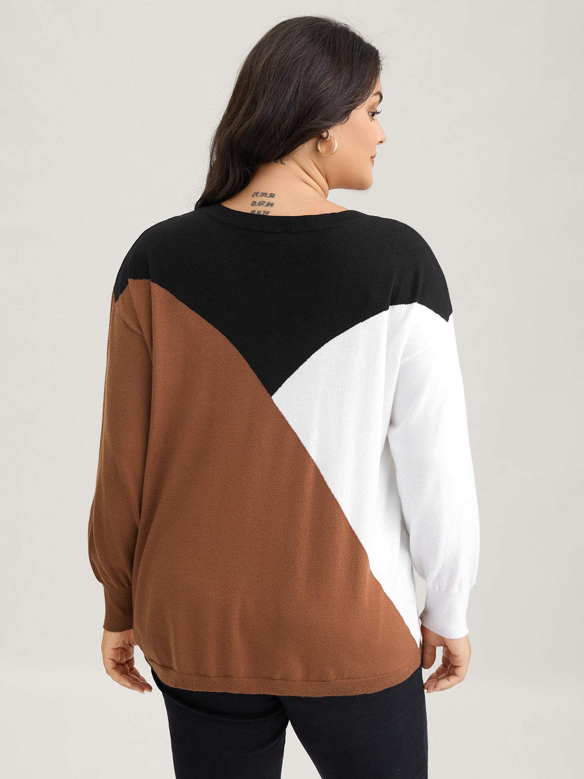 Supersoft Essentials Colorblock Contrast Pullover